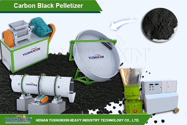 Carbon black pelletizer for sale